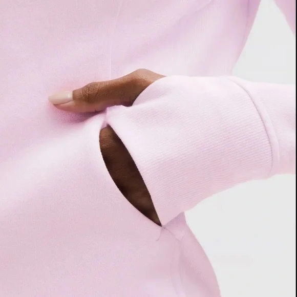 NWT $138 LULULEMON Pink Organza Scuba Full Zip Hoodie Jacket 8, 10, 12 - Picture 5 of 16